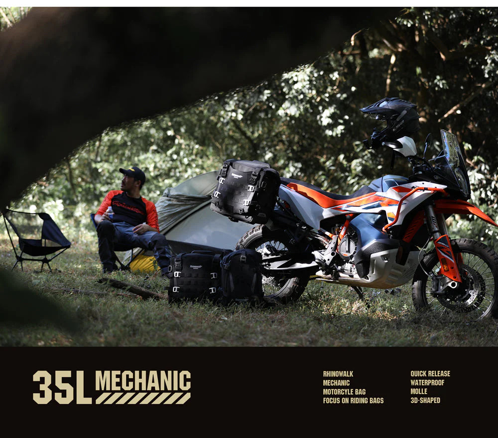 Maletas laterales linea mechanic 35 L Rhinowalk