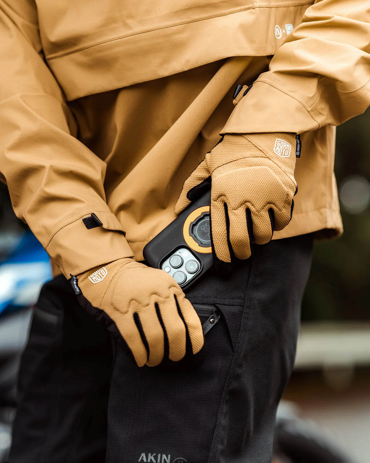 Akin Moto Guantes de moto Gorm
