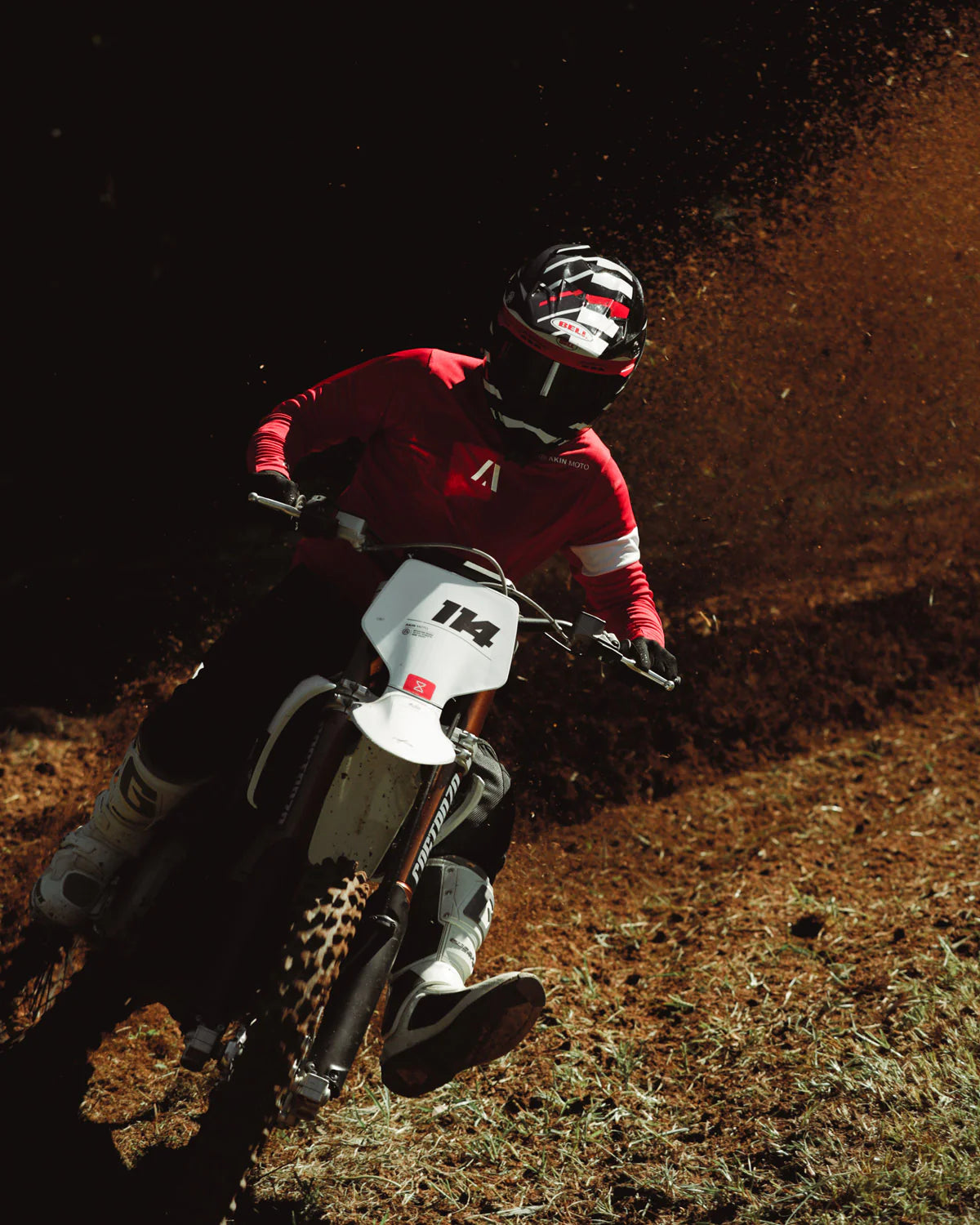 Akin Moto Camiseta todoterreno Vortex.