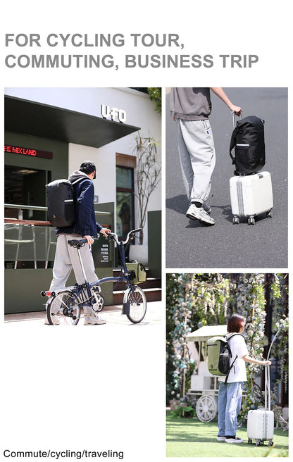 Rhinowalk Alforja Mochila 23 L Bicicletas