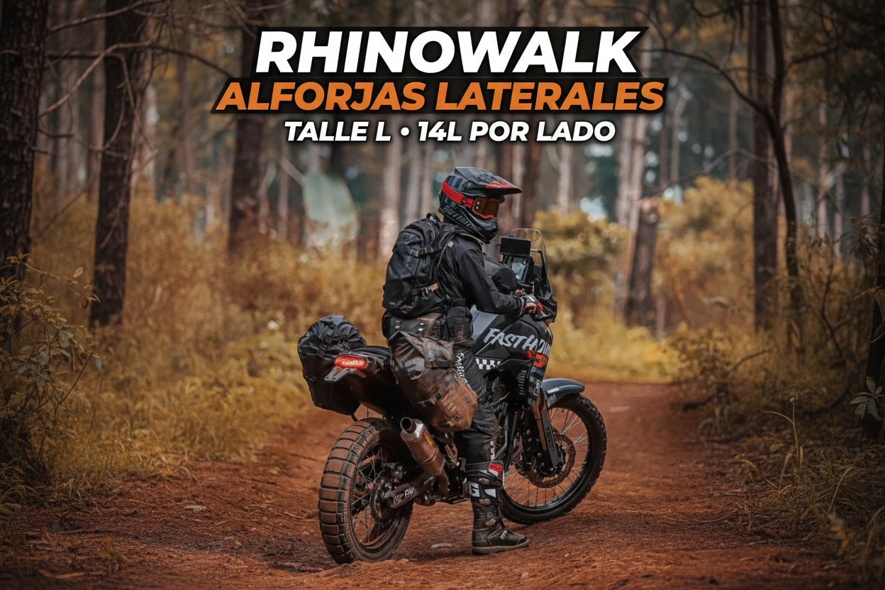 Banner Alforjas Rhinowalk L solo moto