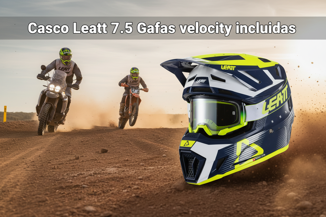 Banner Casco Leatt 7.5 exacto del anuncio