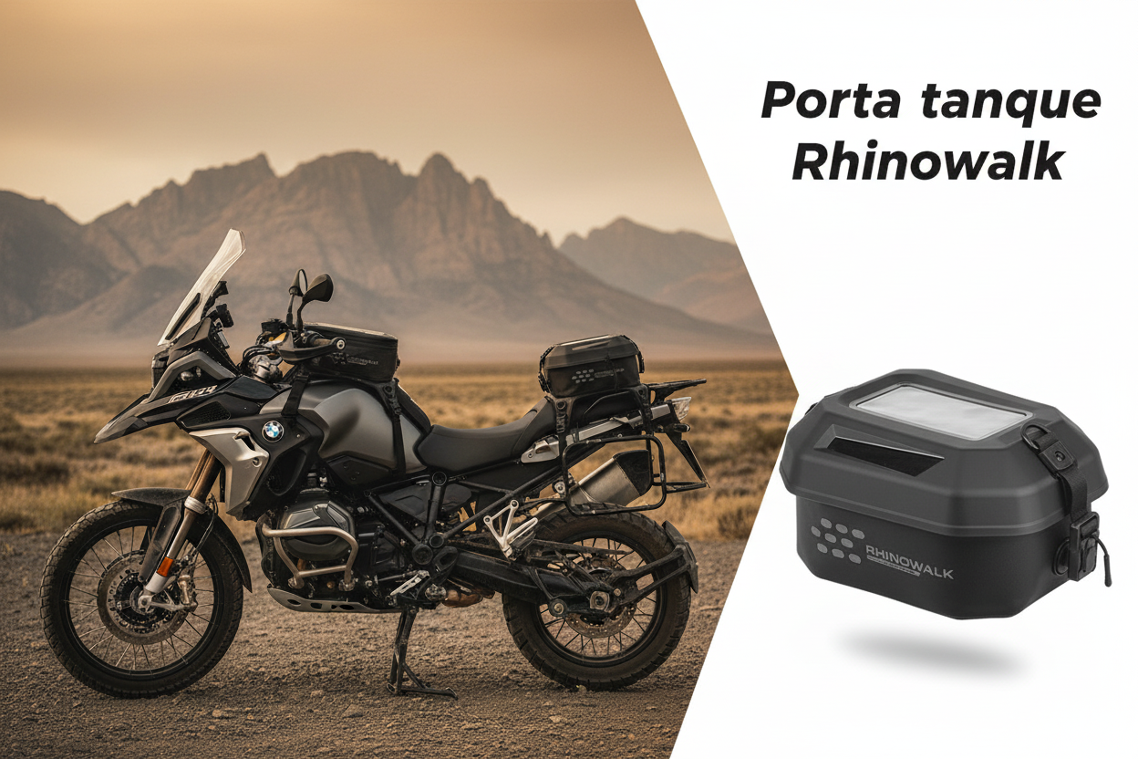 Banner Porta tanque Rhinowalk con producto suelto