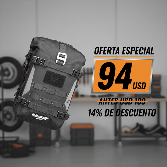 Banner promocional Bolso 6L línea mechanic