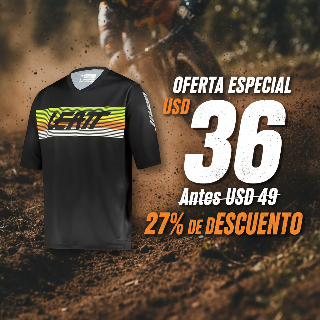 Banner promocional Jersey Mtb Enduro 3.0