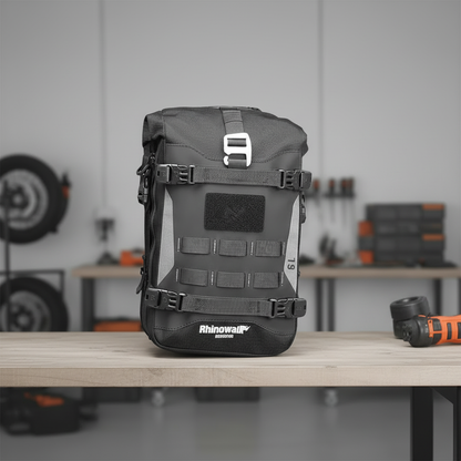 Bolso Rhinowalk 6L sobre mesa de trabajo