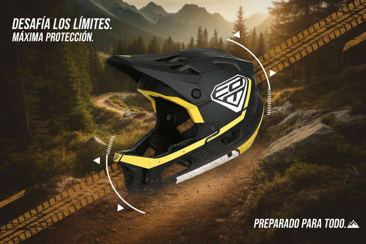 Casco de descenso Comsports