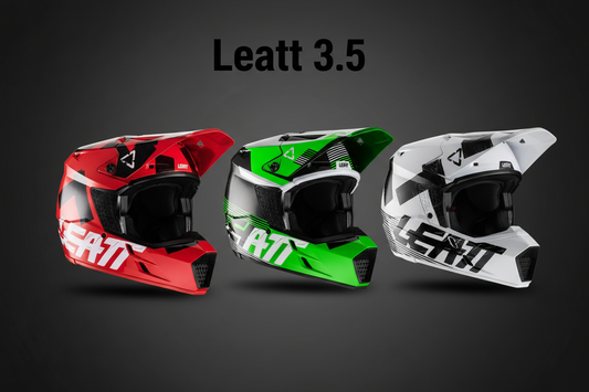 Cascos Leatt 3.5 tres colores