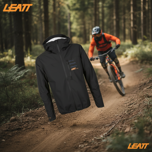 Chaqueta Leatt MTB 2.0 en ambiente casual de trail