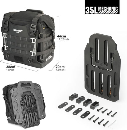 Maletas laterales linea mechanic 35 L Rhinowalk